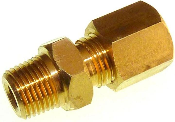 Produktbild RS PRO NPT Brass Compression Fitting 1/8"NPT