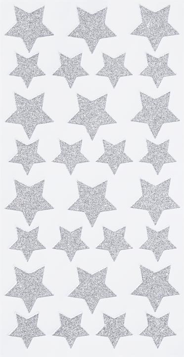 Hobby Fun Glitzer-Sticker "Sterne"