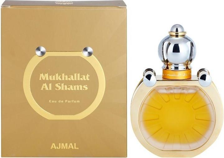 Actual product image Ajmal Mukhallat Shams For Unisex Eau De Parfum Spray (Eau de parfum, 50 ml)