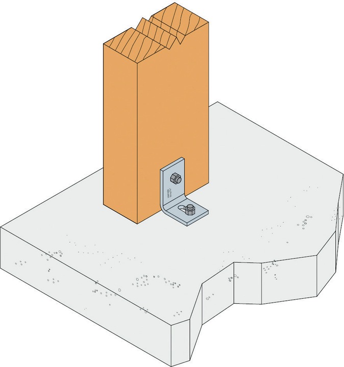 Produktbild Simpson Sst Betonwinkel, Typ P (1 Stk.)