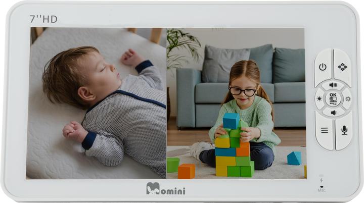Image du produit Momini DreamWatcher Baby Monitor avec 2 caméras (Vidéo et audio, 300 m)