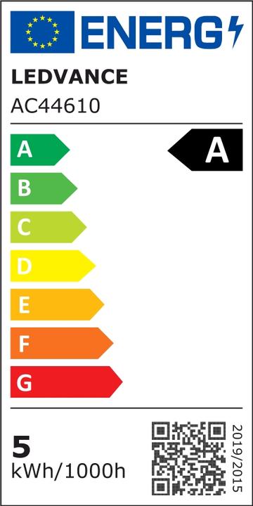 Energie-Label Ledvance LED-Lampe (E27, 5 W, 1055 lm, 1 x, A)