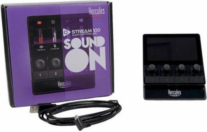 Immagine prodotto Hercules Controllo del mixer Stream 100 Audio Controller al dettaglio