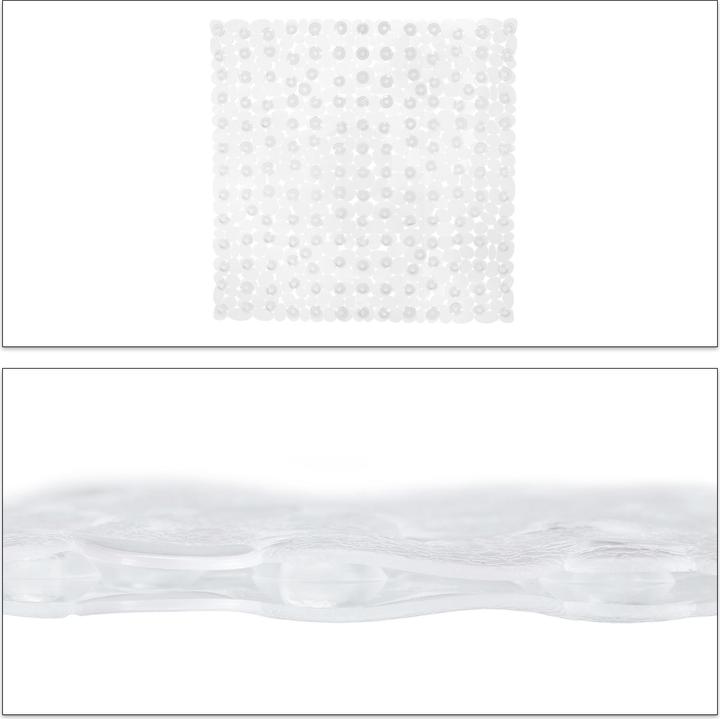 Actual product image Relaxdays Bathtub Mat, Anti-Slip (53 x 53 x 0.5 cm)