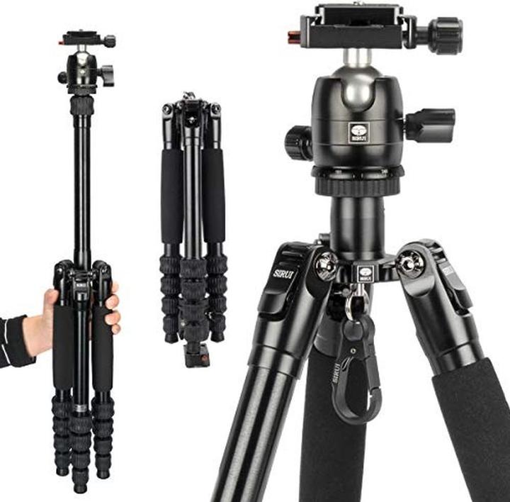 Image du produit Sirui Traveler 5AX avec tête sphérique B-00K (Métal)