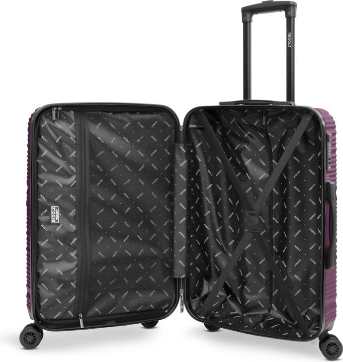 Actual product image Redolz Essentials 16 3-SET 4 wheels 3-piece suitcase set (198 l)
