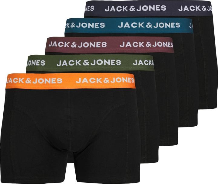Produktbild Jack & Jones Unterhose OLIVER Trunks 5er Pack (XXL, 5er Pack)