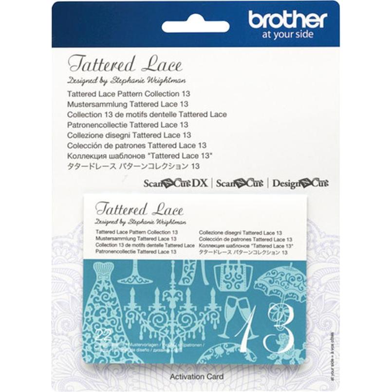 Brother Mustersammlung - Tattered Lace Nr. 13 - 16 Designs