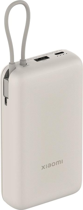 Immagine prodotto Xiaomi Power Bank (Integrated Cable) (20000 mAh, 33 W, 74 Wh)