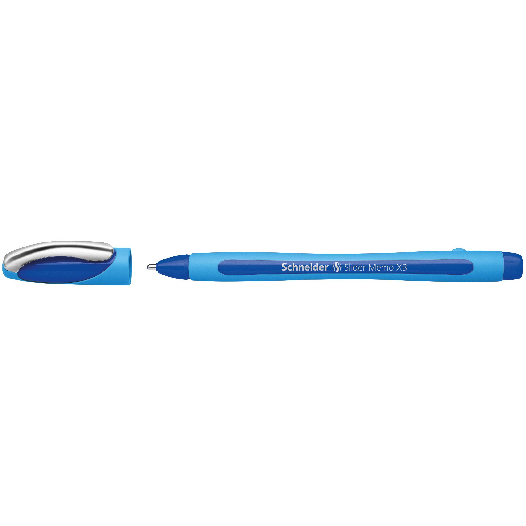 10x Schneider, Schreibstifte, Slider Memo XB (Blau, 1 x)