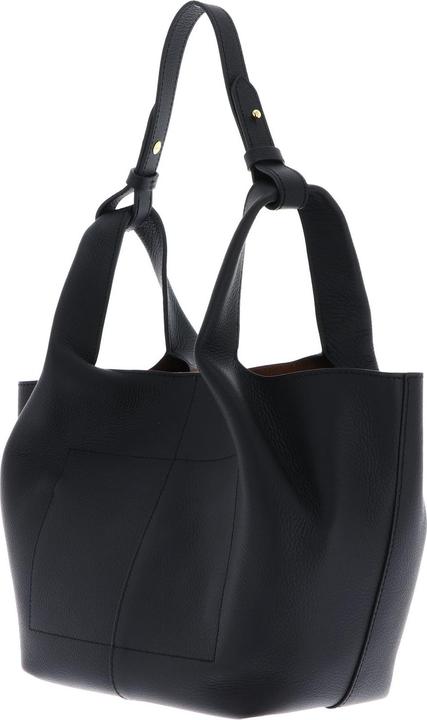 Actual product image Coccinelle Beat Shopping Double Grainy Leather Handbag