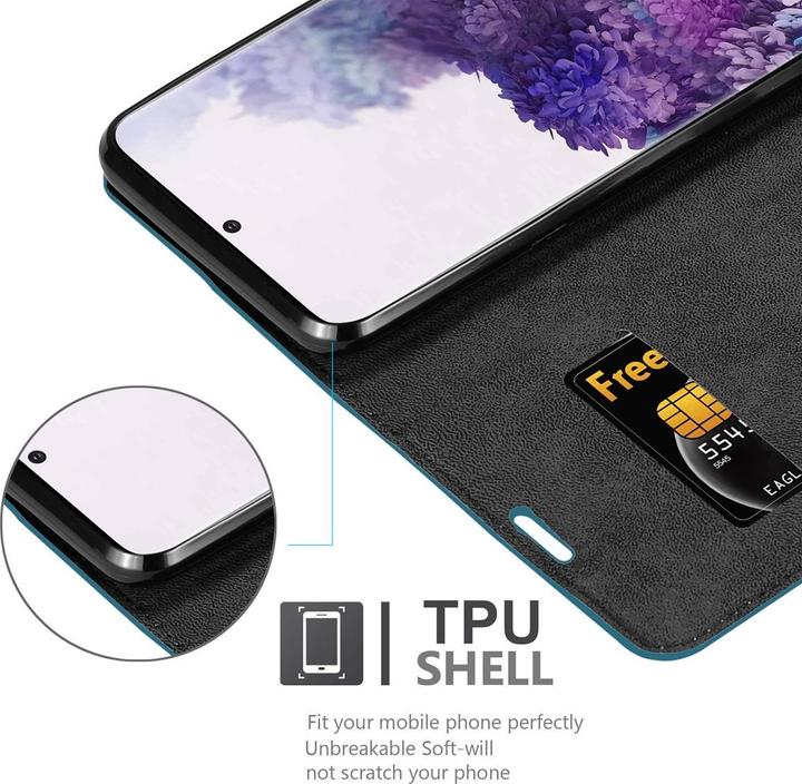 Actual product image Cadorabo Book Invis. Magnet sleeve (Samsung Galaxy S20+)