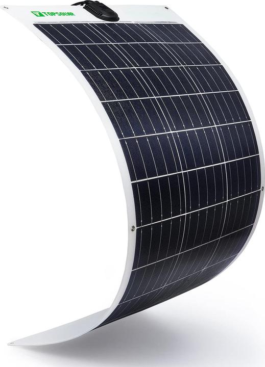 Actual product image Topsolar Flexible solar panel 100W 24V/12V (100 W, 1.80 kg)
