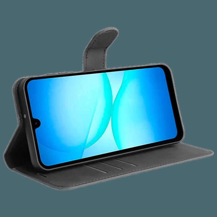 Actual product image Just in Case PU-Leder Book Hülle Schwarz Samsung Galaxy A17/A17 5G (Samsung Galaxy A17)