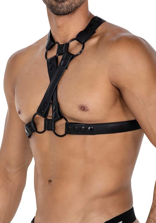 Cut4men Body Harness in schwarz (Taille unique)