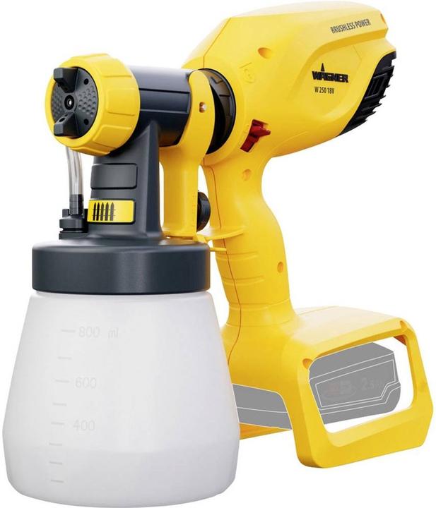 Produktbild W250 18V Akku-Farbsprühpistole 18 V Fördermenge (max.) 250 ml/min