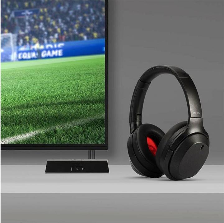 Actual product image Lindy and TosLink Optical Bluetooth Transceiver