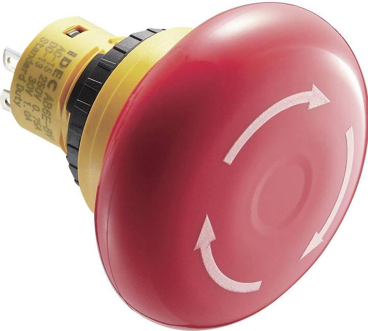 Productafbeelding Idec NOODSTOP drukknop 250 V/AC 3 A 16 mm 2 NC contacten