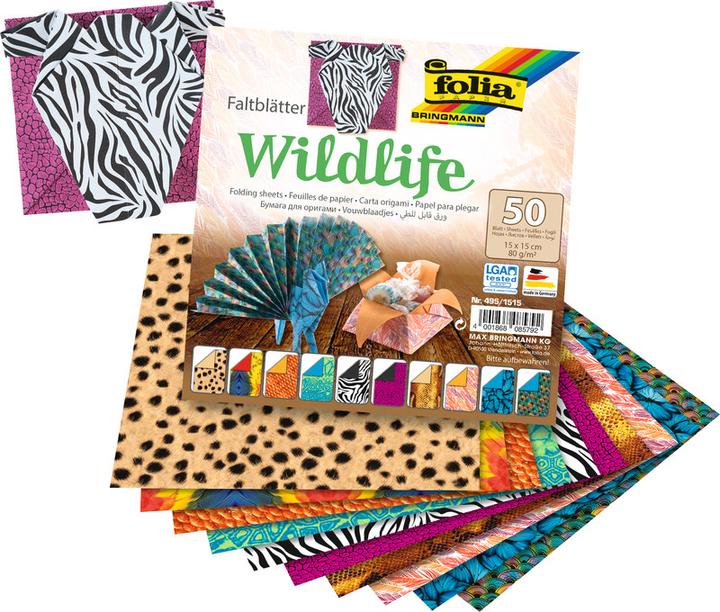 Actual product image Folia Leaflets Wildlife (80 g/m², 50x)