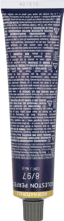 Actual product image Wella Koleston Rich Naturals (8/97 light blond cendré-brown)