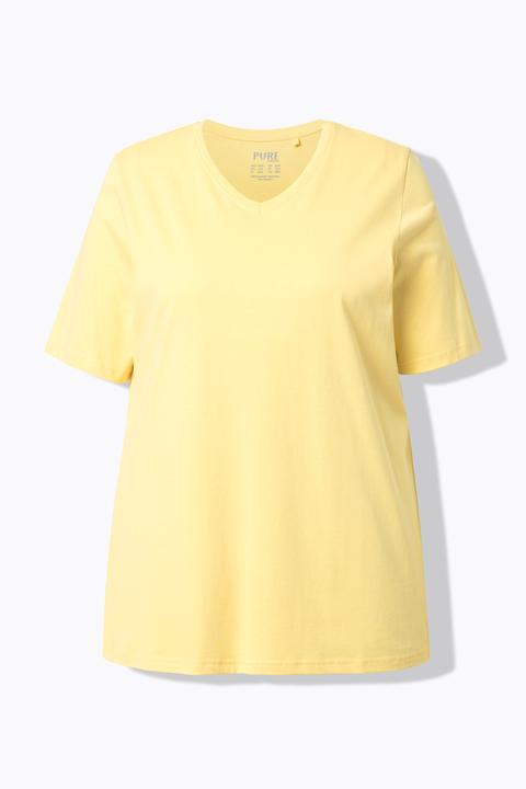 Actual product image Ulla Popken 2 Pack of Eco Cotton Basic Tees (56)