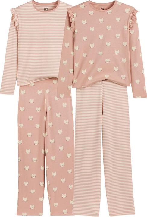 Produktbild La Redoute Collections 2er-Pack Baumwoll-Pyjamas (164)