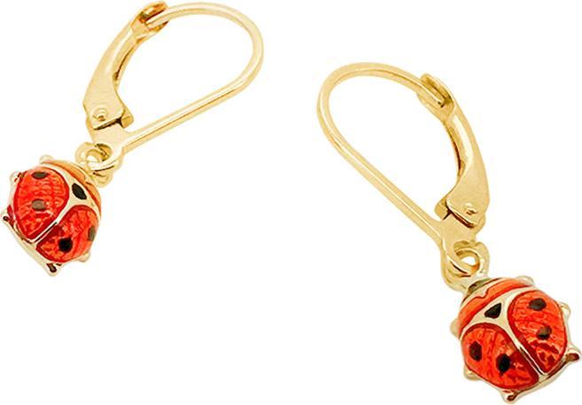 Image du produit JGZ Créoles coccinelle (Or 18 carats 750)