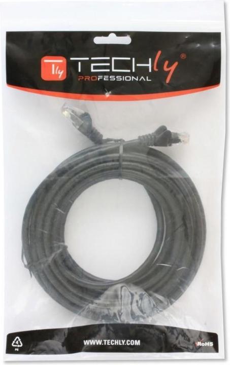 Actual product image Techly ICOC CCA5U-050-BKT (U/UTP, CAT5e, 5 m)