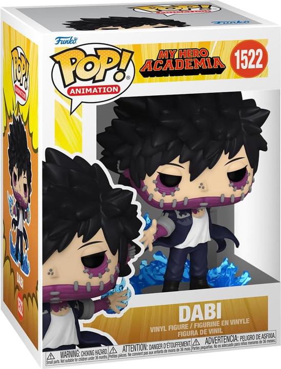 Actual product image Funko MY HERO ACADEMIA - POP Animation N° 1522 - Dabi (Flammes)