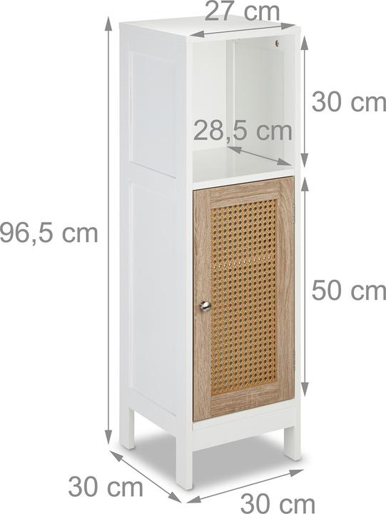 Productafbeelding Relaxdays Badkamerkast (30 x 30 x 96,5 cm)
