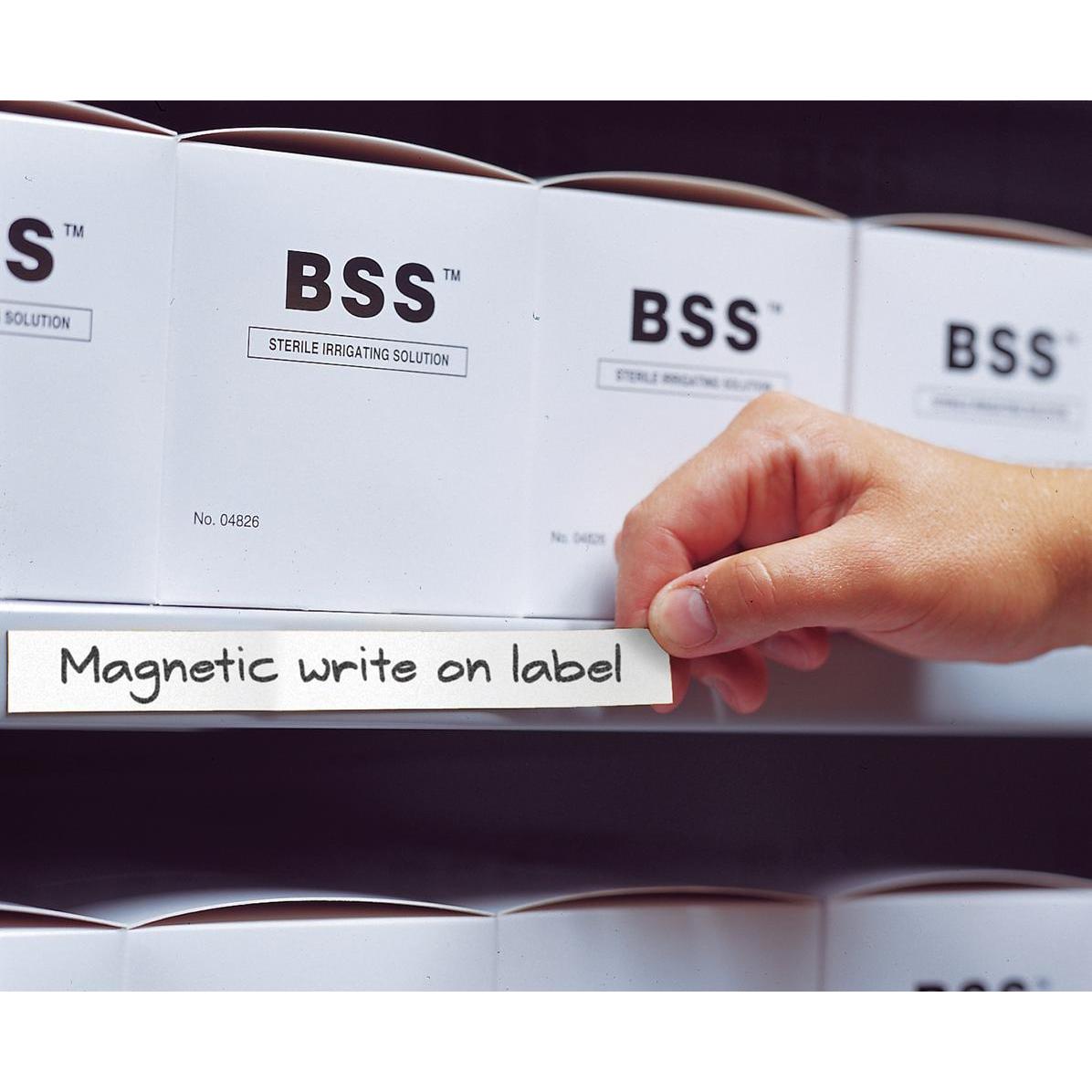 Brady, Etichette, Etichette Magnetiche, Possono Essere Etichettate