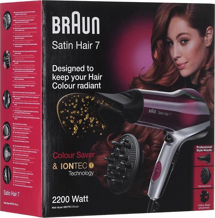Image du produit Braun BRA Sèche-cheveux SH7 HD 770