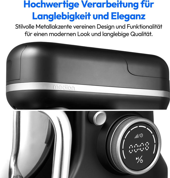 Produktbild Medion LIFE® 4-in-1 Digitale Küchenmaschine MD18440 (1200 W)