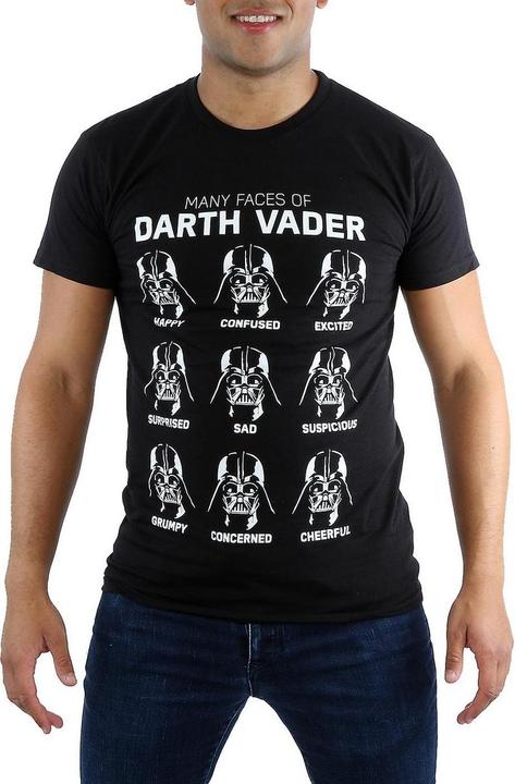 Produktbild Star Wars Many Faces Of Darth Vader TShirt (L)