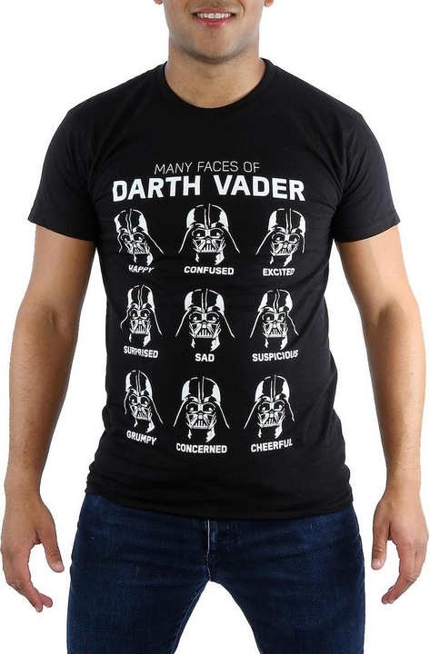 Produktbild Star Wars Many Faces Of Darth Vader TShirt (L)