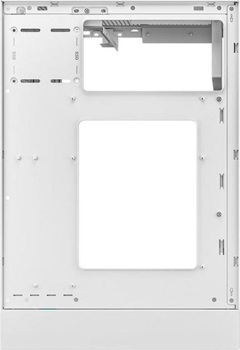 Actual product image Deepcool "Mini CH170 PLUS White" (mATX, Mini-ITX)