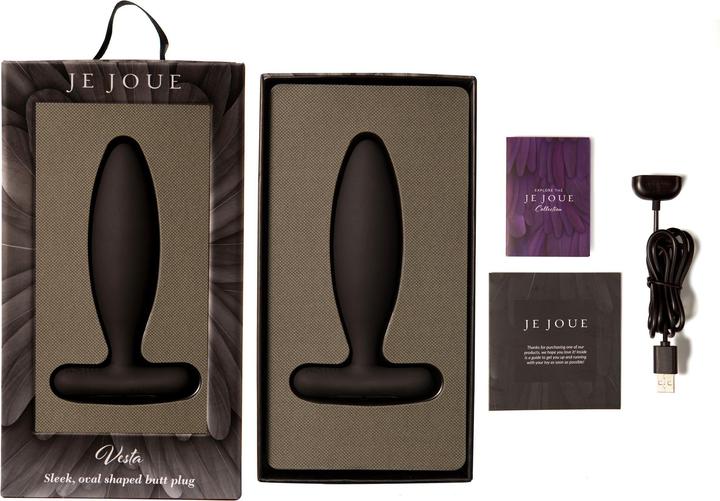 Actual product image Je Joue Vesta Anal Plug Vibrating Black