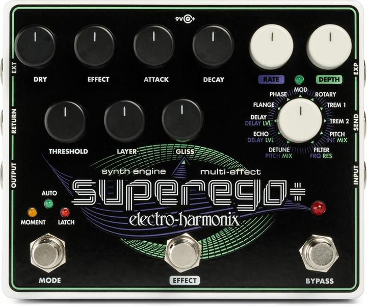 Electro-Harmonix Superego+ (Bass, Gitarre, Schlagzeug, Keyboard)