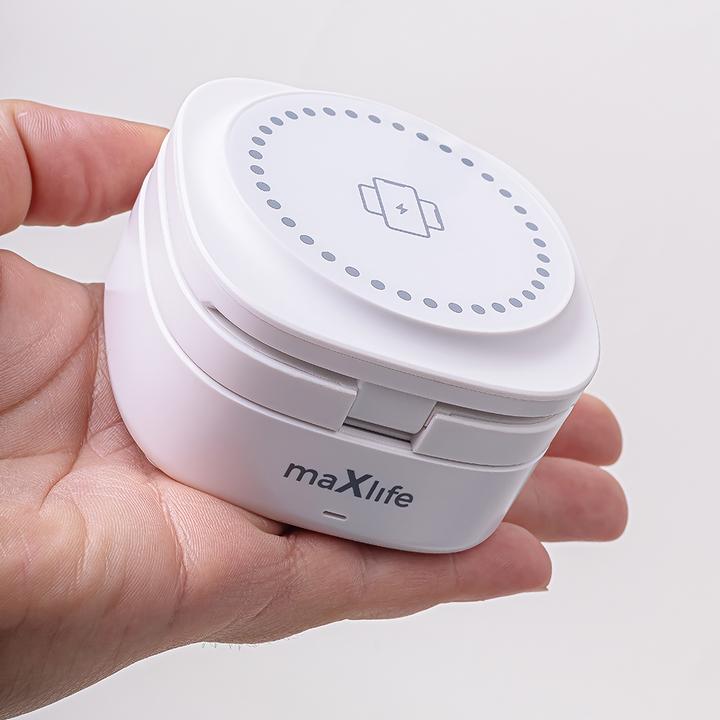 Actual product image Maxlife MXWC-06 magnetic wireless charger 15W white 3in1 (15 W)