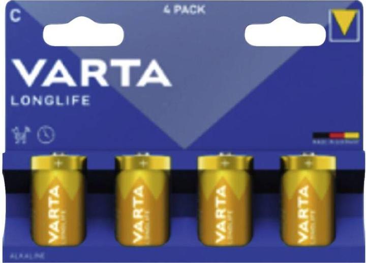 Produktbild Varta Longlife (4 Stk., C / Baby / LR14 / R14, 7600 mAh)