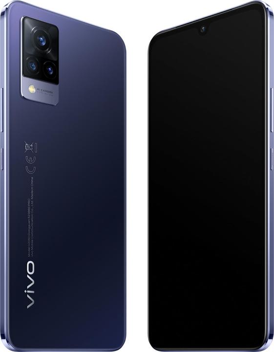 Produktbild Vivo V21 5G (128 GB, Dusk Blue, 6.44", Hybrid Dual SIM, 64 Mpx, 5G)