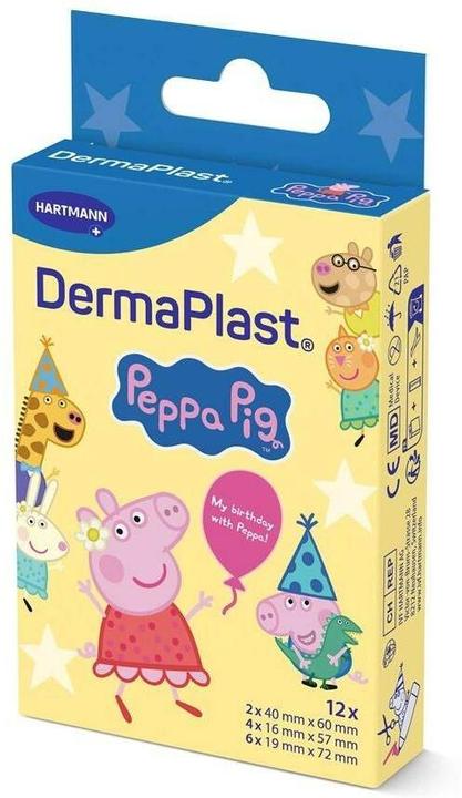 Produktbild DermaPlast Peppa Pig (12x)