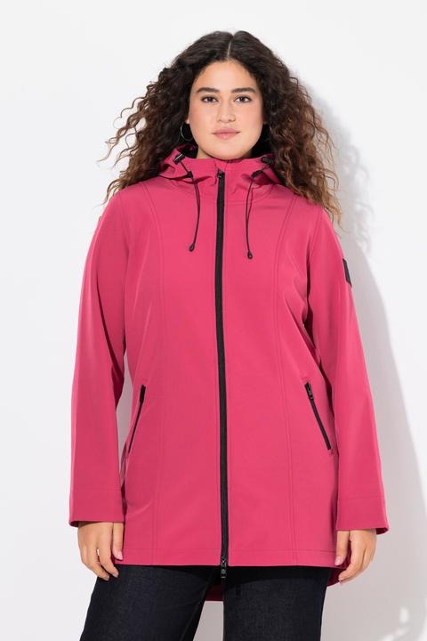 Produktbild Ulla Popken HYPRAR Long-Softshelljacke, wasserabweisend, A-Linie (50, 52)