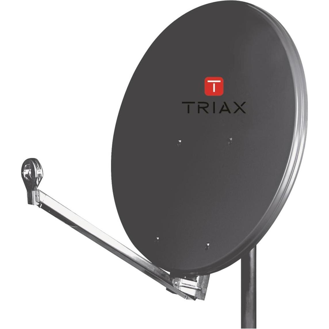 Triax Hit FESAT 85 sg (Parabolantenne, 39.20 dB), SAT Spiegel + SAT Antennen, Schwarz