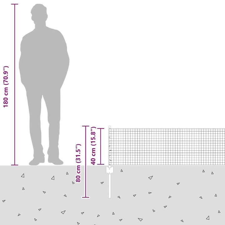 Produktbild vidaXL Aussenbarriere