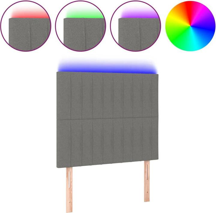 Produktbild vidaXL LED Kopfteil (100 x 5 x 128 cm)