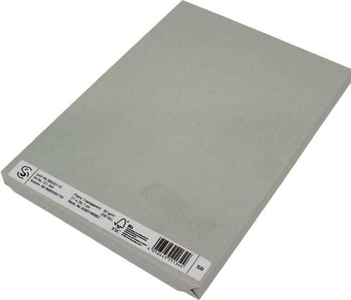 Produktbild Papyrus Sihl Plano Transparent A4 (A4, 250 Blätter, 82 g/m²)