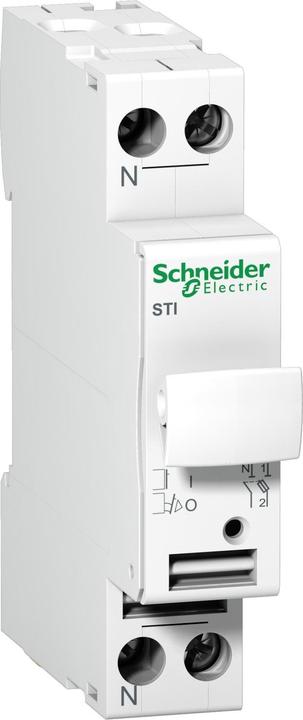 Produktbild Schneider Electric SE A9N15645 SICHERUNGSTRÃGER STI 1P+N 8,5 X 31,5MM (10 A)