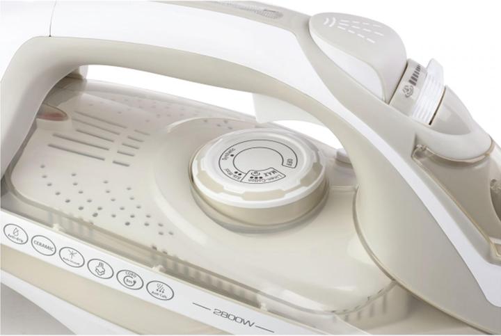 Actual product image Fakir SDA Steam Iron Avanti beige (2800 W, 150 g/min)