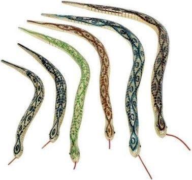 Actual product image Goki Articulated wooden snake